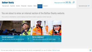 Internal job search - Careers - Balfour Beatty plc