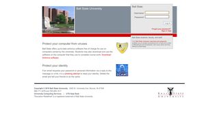 Ball State Login - Ball State University