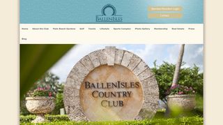 BallenIsles Country Club - About the Club