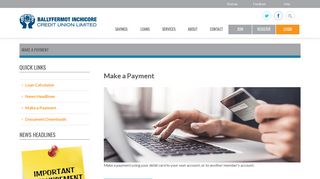 Make a Payment - Ballyfermot Inchicore Credit Union