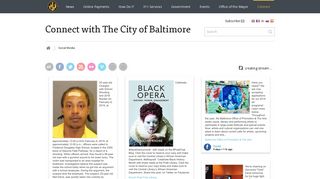 Connect | City of Baltimore