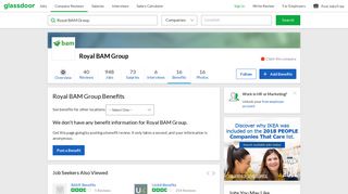 Royal BAM Group Employee Benefits and Perks | Glassdoor