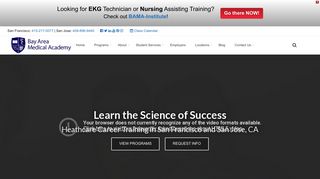 Bay Area Medical Academy - Healthcare Career Training