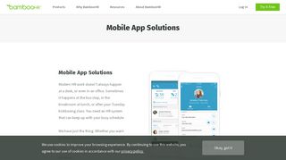 Mobile App Solutions - BambooHR