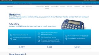 Banca Net, Citibanamex´s online banking | Citibanamex.com