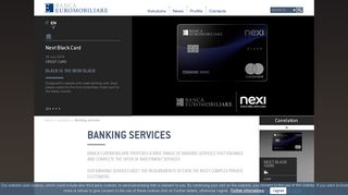 Banking services - bancaeuro.it - Banca Euromobiliare