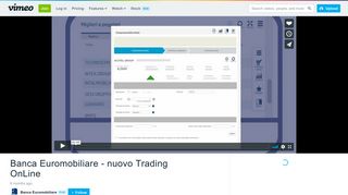 Banca Euromobiliare - nuovo Trading OnLine on Vimeo