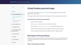 Gestpay : Using Gestpay payment page - Gestpay : What is Gestpay?