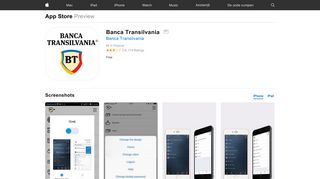 Banca Transilvania on the App Store - iTunes - Apple