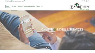 Online and Mobile – BankFirst