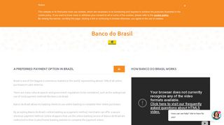 Banco do Brasil | Alternative Payments®
