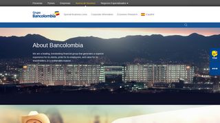 About Grupo Bancolombia