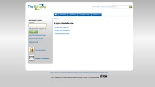Login Assistance - The Bancorp Bank