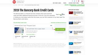 2019 The Bancorp Bank Credit Cards - GET.com