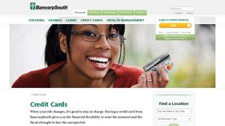 Credit Cards | BancorpSouth