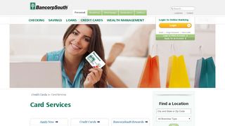 Credit Card Services | BancorpSouth