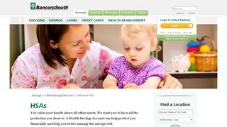 BancorpSouth Health Savings Account