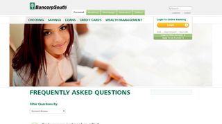 Account Access - BancorpSouth
