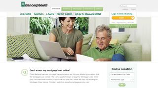 Can I access my mortgage loan online - BancorpSouth