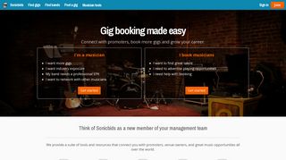 Sonicbids: Book Gigs, Find Bands & Musicians, Create An EPK