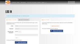 Log in | Bandai Namco Store