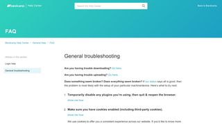 General troubleshooting – Bandcamp Help Center