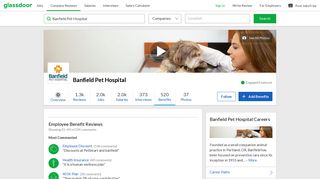 Banfield Pet Hospital Employee Benefits and Perks | Glassdoor