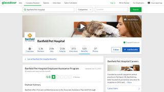 Banfield Pet Hospital Employee Benefit: Employee Assistance ...