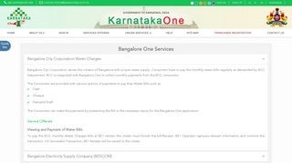 Bangalore - Karnataka One