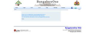 BangaloreOne Website Has been Upgraded with new URL. Click ...
