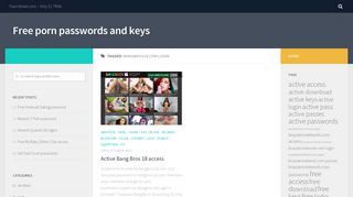 bangbros18.com login – Free porn passwords and keys
