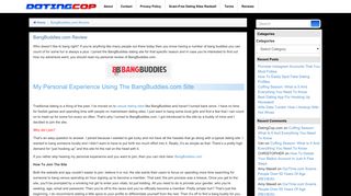 My BangBuddies Review And Why I Love This Dating Site - Dating Cop