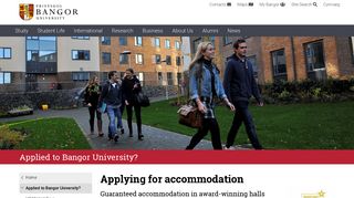 Where will I live? Student Accommodation at Bangor University ...
