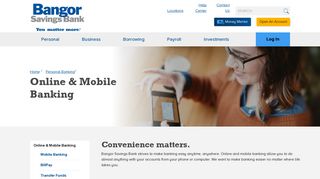 Online & Mobile Banking | Bangor Savings Bank