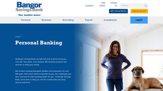 Personal Banking - Bangor Savings Bank