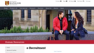 e-Recruitment - Bangor University