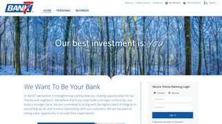 Bank7 – We Want to Be Your Bank