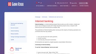 Internet banking - Bank of Asia