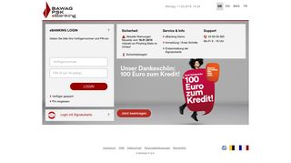 BAWAG P.S.K. eBanking - Kundeninformation
