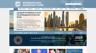 IMF -- International Monetary Fund Home Page