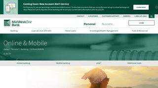 Online & Mobile Banking | MidWestOne Bank