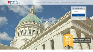 Midwest BankCentre Homepage