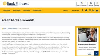 Bank Midwest | Business Credit Cards | Reward Cards from Bank ...