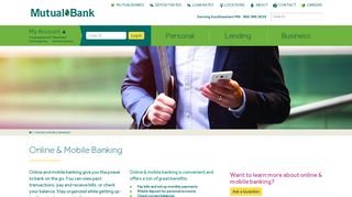 Online & Mobile Banking | Mutual Bank | Southeastern MA