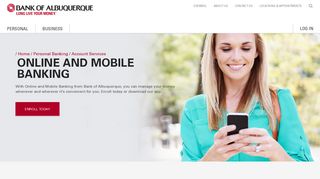 Online & Mobile Banking - Bank of Albuquerque