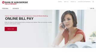 Online Bill Pay - Bank of Albuquerque