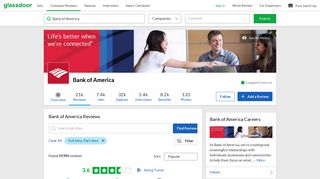 Bank of America Reviews | Glassdoor