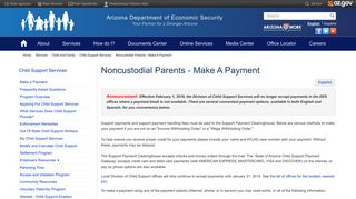 Noncustodial Parents - Make A Payment | Arizona Department of ...