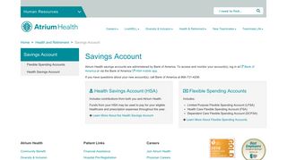 Savings Accounts - Atrium Health
