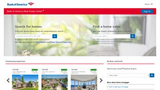 Home Search - Find Real Estate for Sale from Bank of America | Real ...